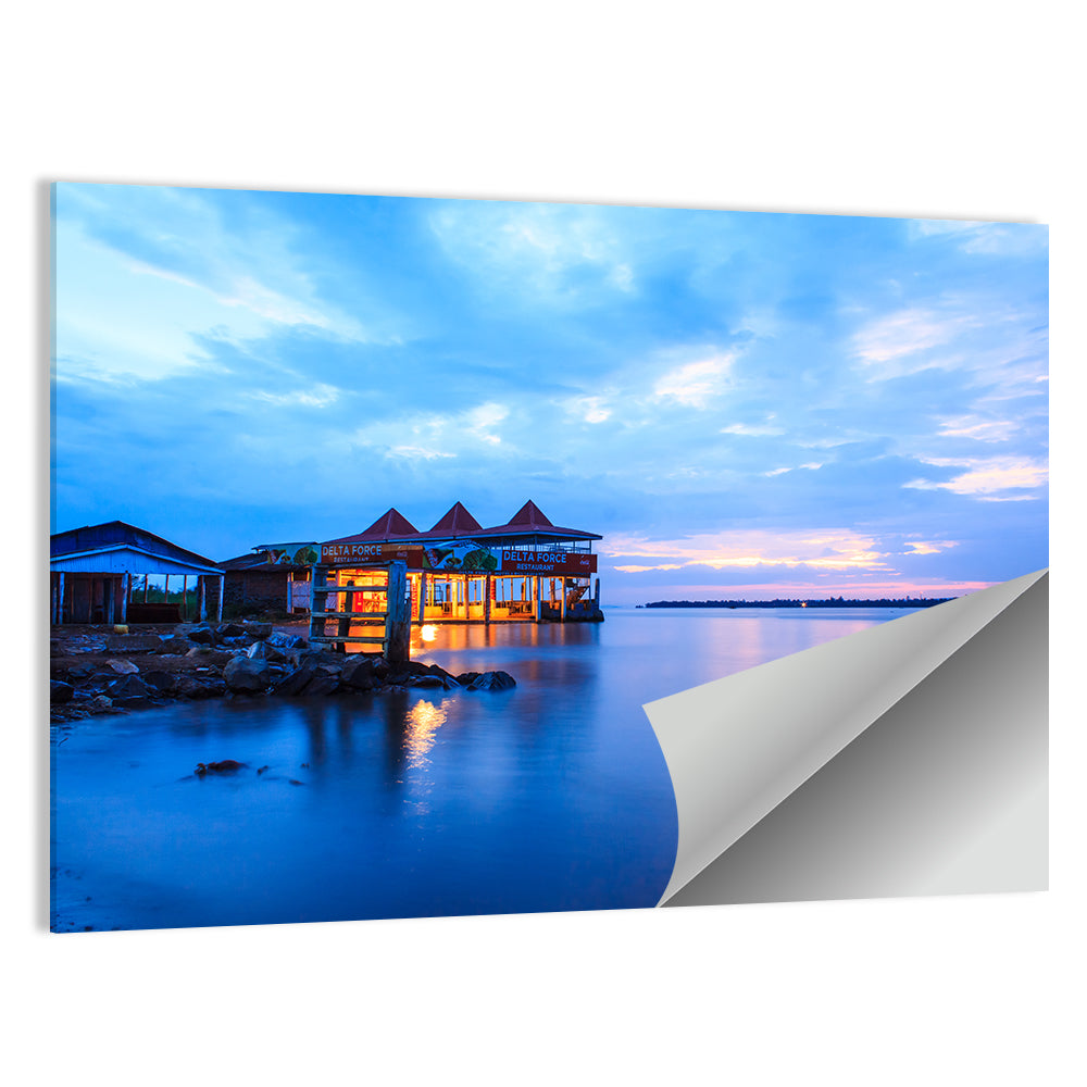 Twilight Restaurant on Lake Victoria Wall Art