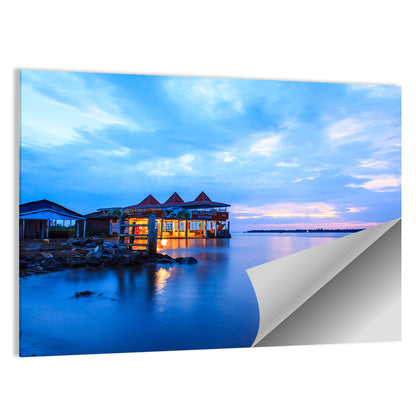 Twilight Restaurant on Lake Victoria Wall Art