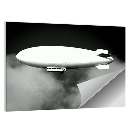 Blimp Dirigible Airship Wall Art