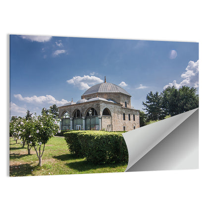 Sunlit Old Mosque in Izmail Wall Art