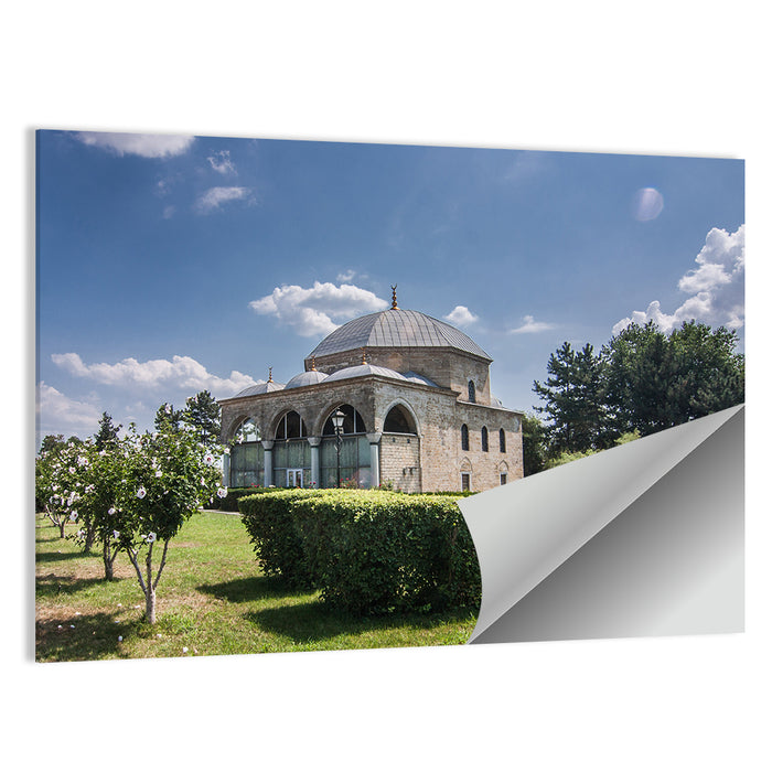 Sunlit Old Mosque in Izmail Wall Art as a poster print