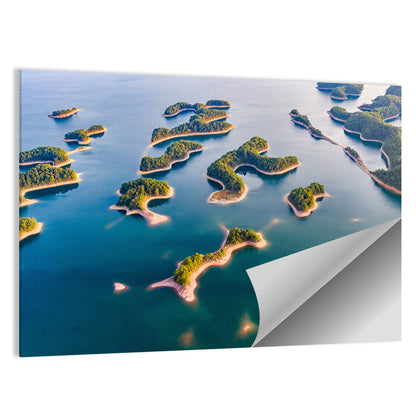 Qiandao Lake Aerial View Wall Art