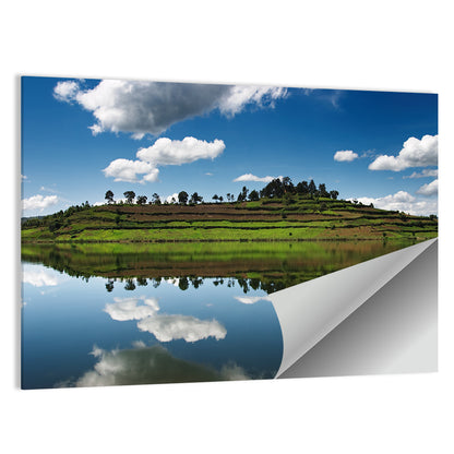 Bunyonyi Lake Reflection Wall Art