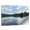 Beaver Lake Park Sunrise Reflection Wall Art