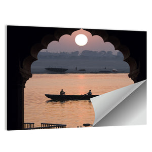 River Ganges Sunrise Wall Art