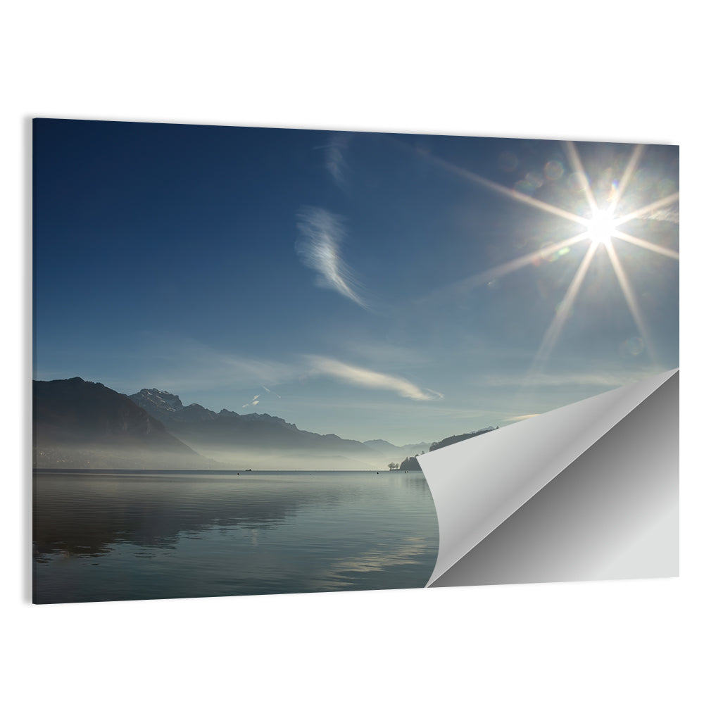 Lake Annecy Morning Reflection Wall Art