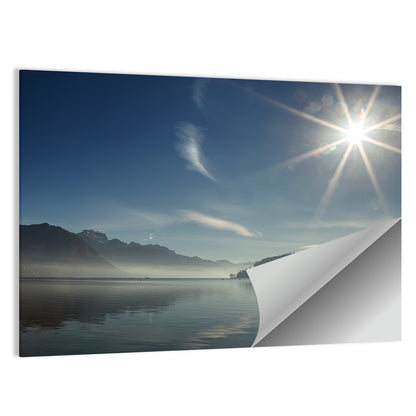 Lake Annecy Morning Reflection Wall Art