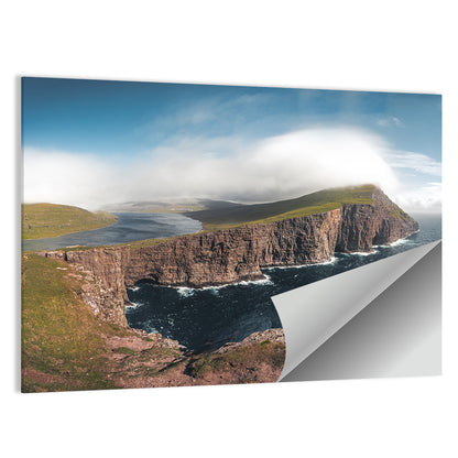 Traelanipa Cliffs, Sørvágsvatn Wall Art