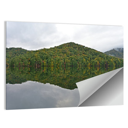 Calm Reflection at Lake Santeetlah Wall Art