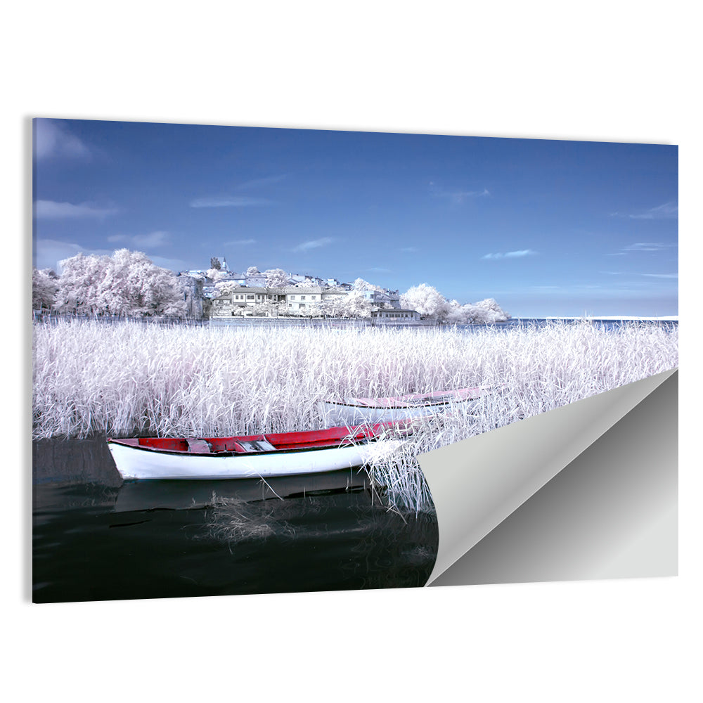 Golyazi Lake Winter Scene Wall Art