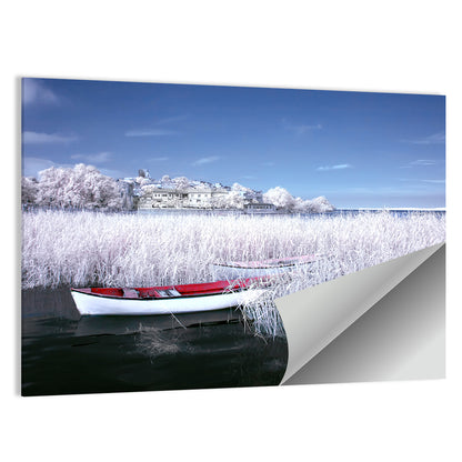 Golyazi Lake Winter Scene Wall Art