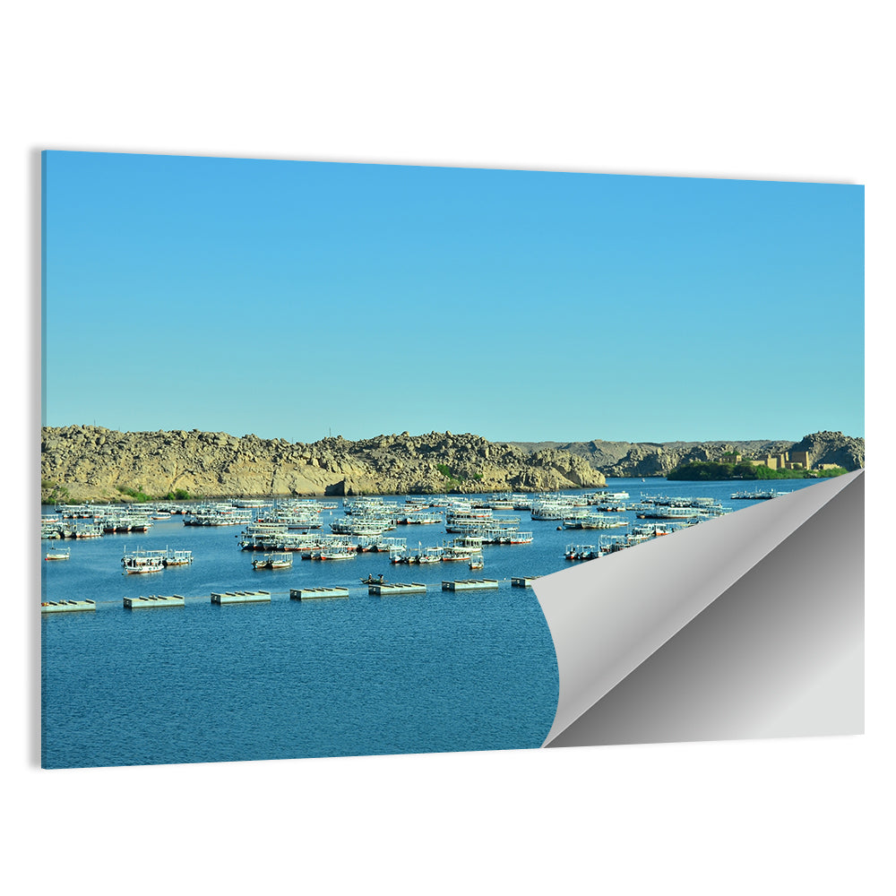 Philae Harbor, Lake Nasser Wall Art