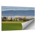 Lake Neuchatel Countryside View Wall Art