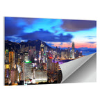 Victoria Harbour Skyline, Hong Kong Wall Art