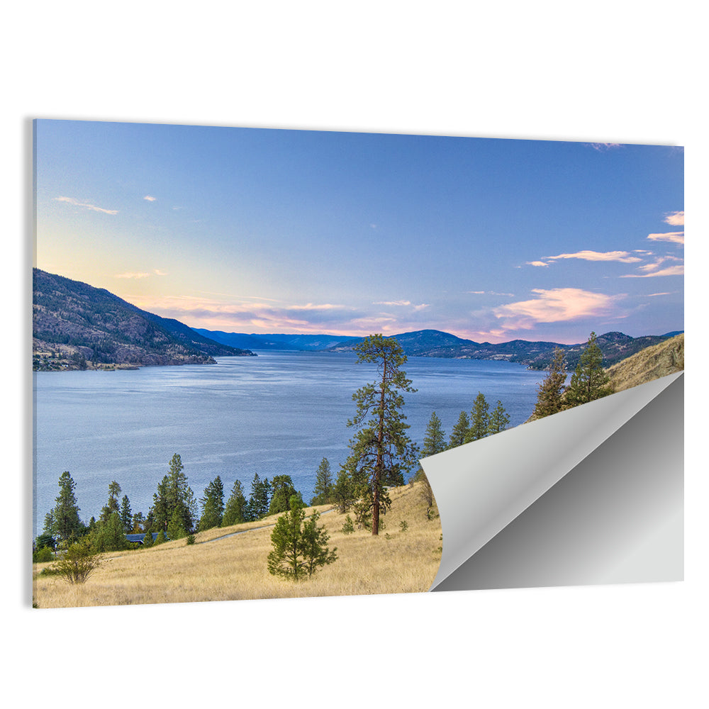 Blue Lake Okanagan Wall Art