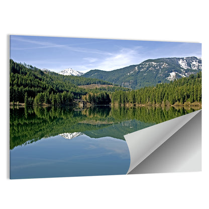 Lake Crescent Reflection Wall Art