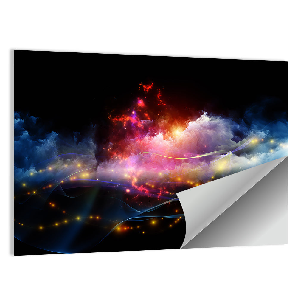 Cosmic Music Lightscape Wall Art