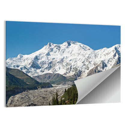 Nanga Parbat Alpine View Wall Art