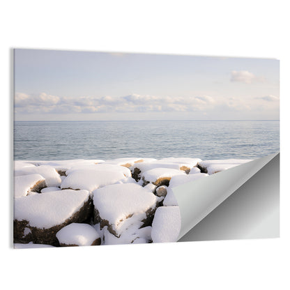 Lake Ontario Winter Wall Art