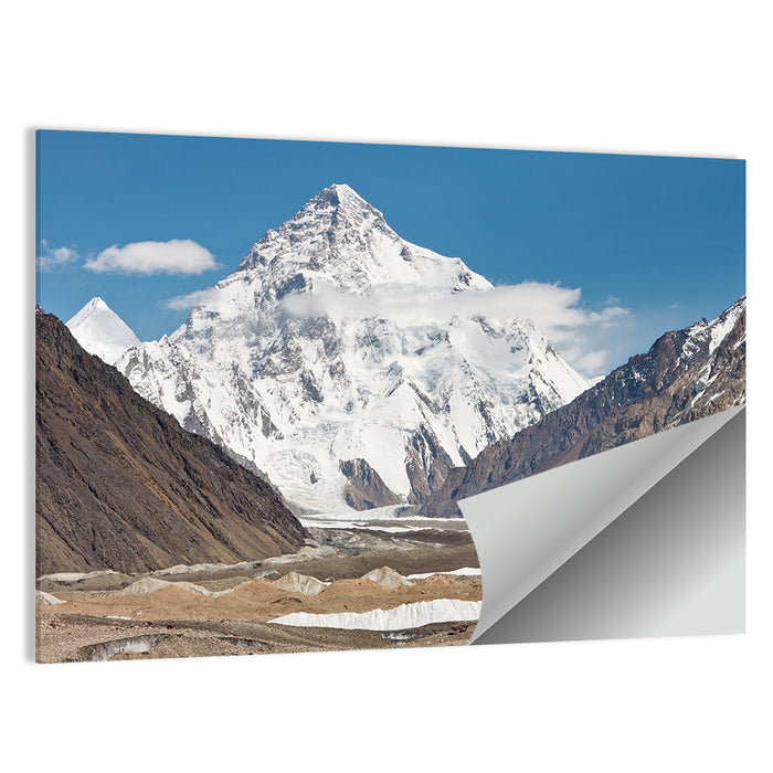 K2 Peak Karakoram Wall Art as a poster print