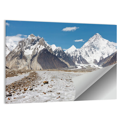 K2 and Baltoro Glacier Wall Art