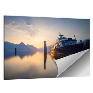 Lake Lucerne Sunset Wall Art