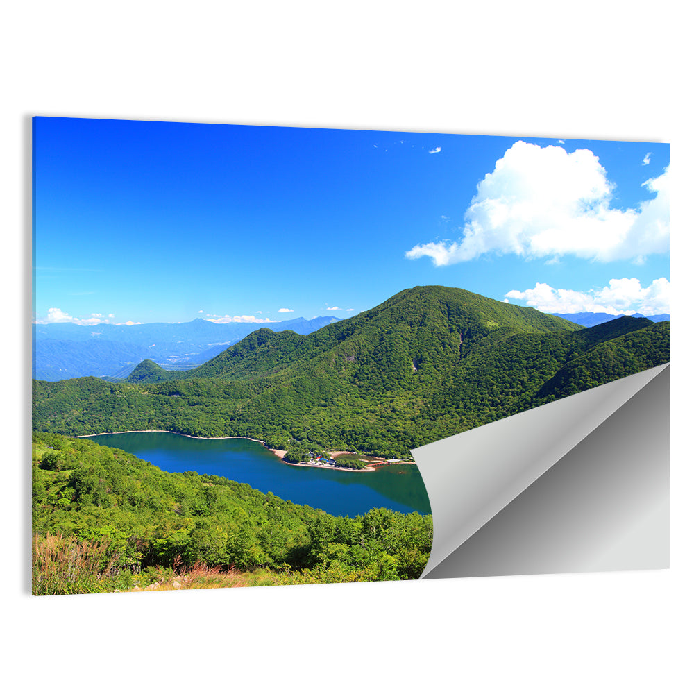 Mount Akagi and Lake Yunoko Wall Art