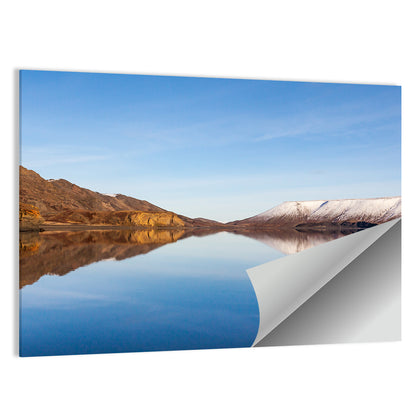 Lake Kleifarvatn Reflection Wall Art