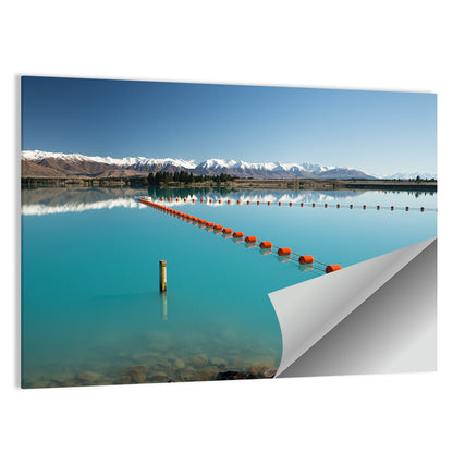 Lake Ruataniwha Reflection Wall Art