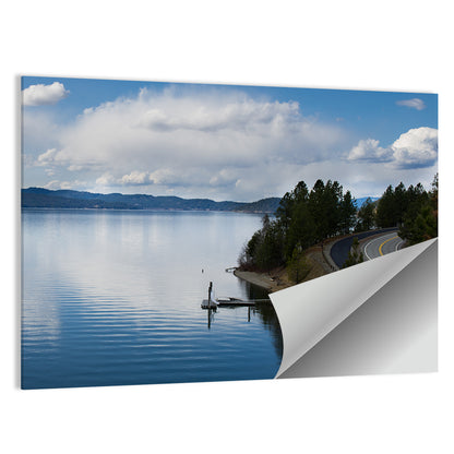 Coeur D'alene Lakeshore View Wall Art