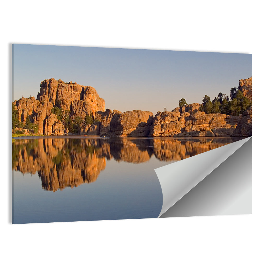 Sylvan Lake Reflection Wall Art