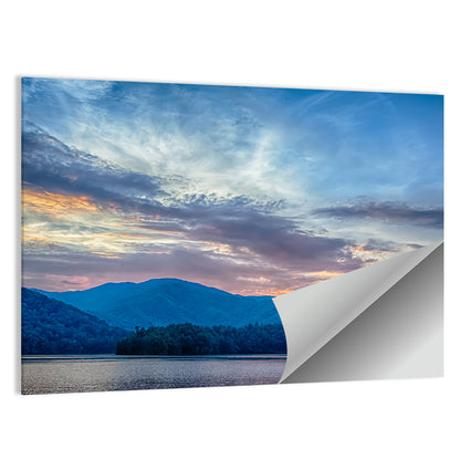 Lake Santeetlah Sunset Glow Wall Art