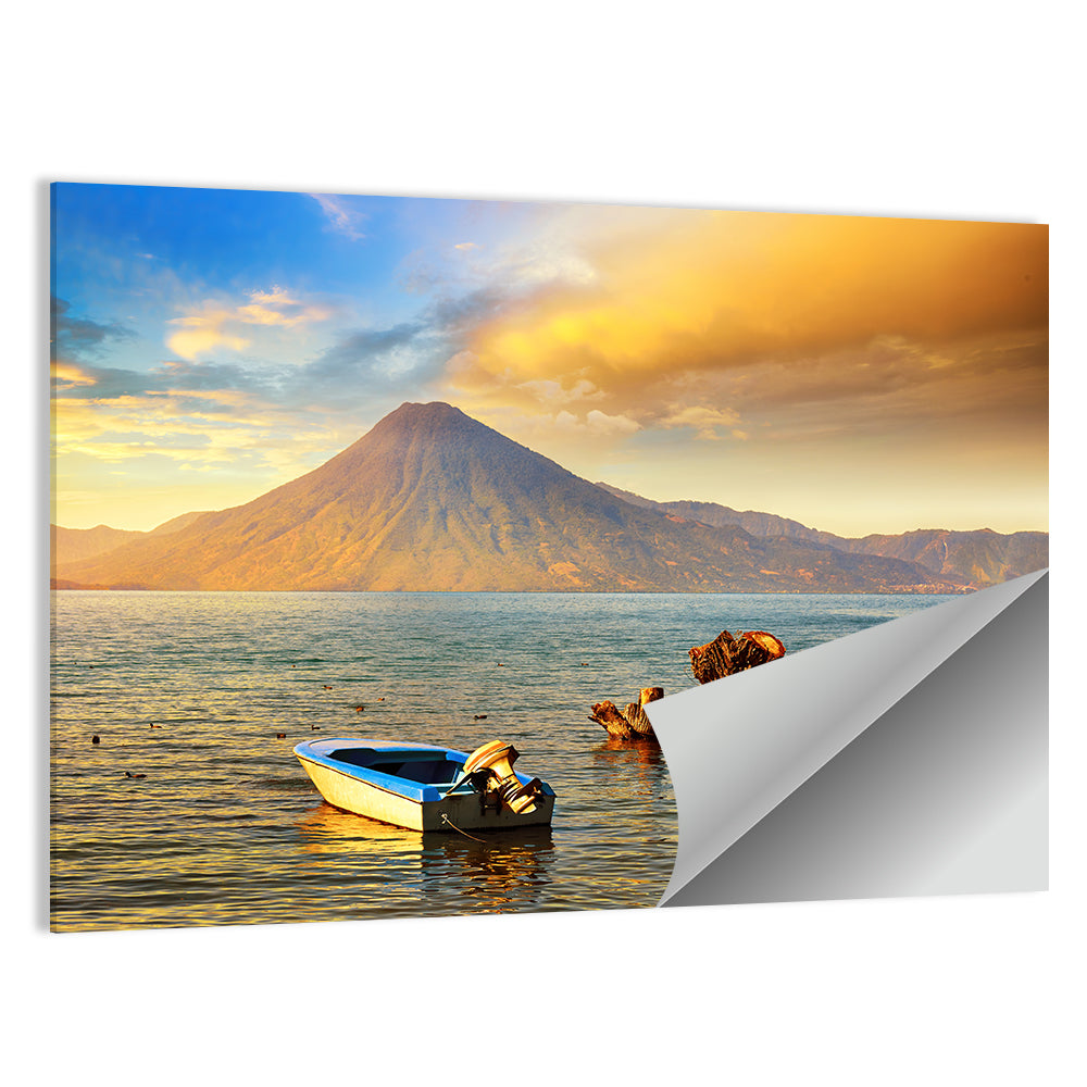 Lake Atitlan Sunset Wall Art
