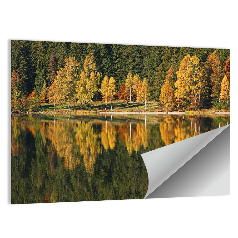 Saint Anna Lake Autumn Reflection Wall Art