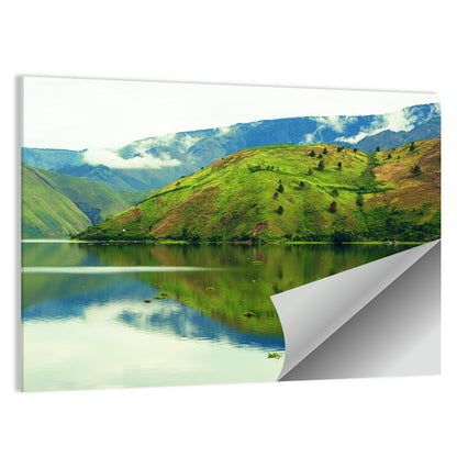 Lake Toba Reflection Wall Art