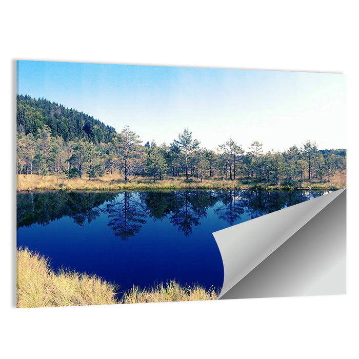 Tundra Reservation Park Lake Wall Art as a poster print