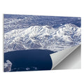 Lake Sevan Aerial Winter View Wall Art