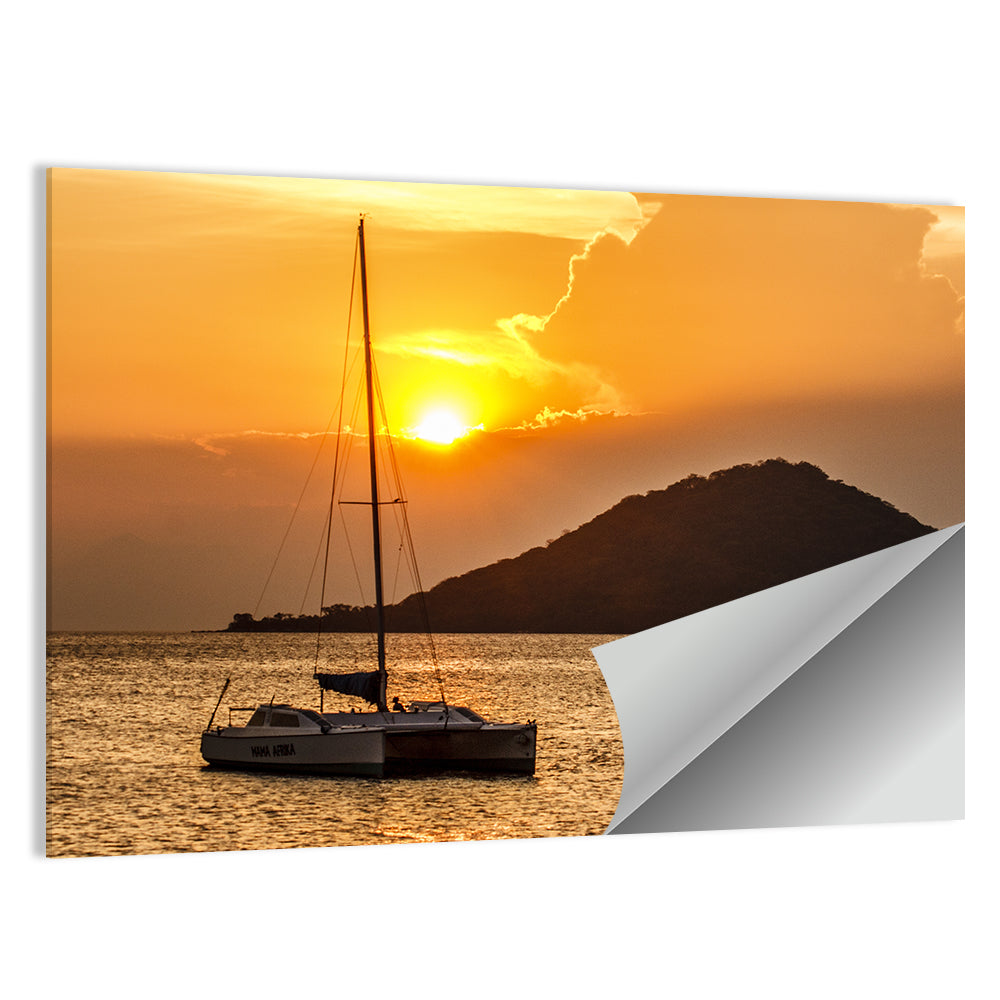 Mama Afrika Sunset, Lake Malawi Wall Art