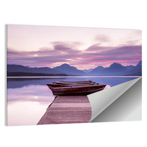 Lake McDonald Sunset Wall Art