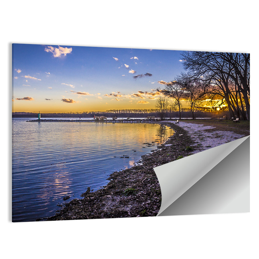 Onondaga Lake Sunset Wall Art