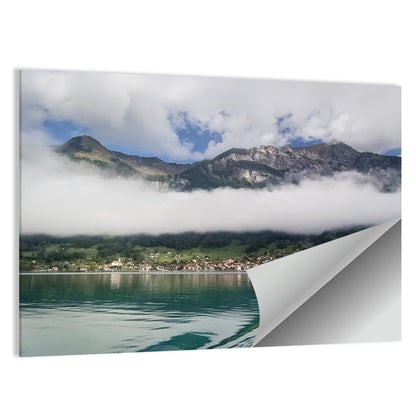 Lake Brienz Reflection Wall Art