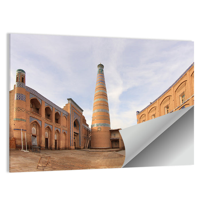 Khodja Madrasah, Khiva Wall Art as a poster print