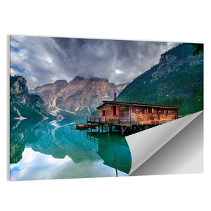 Lago Di Braies Italy Wall Art