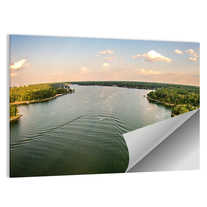 Lake Wylie Golden Hour Wall Art