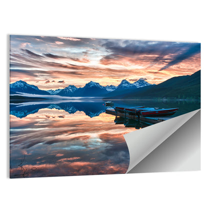 Lake Mcdonald Sunrise Wall Art