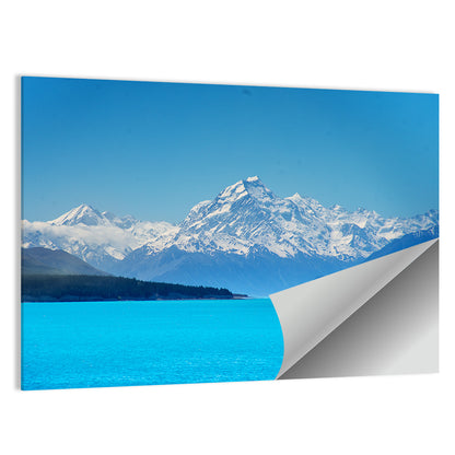 Aoraki Over Lake Pukaki Wall Art