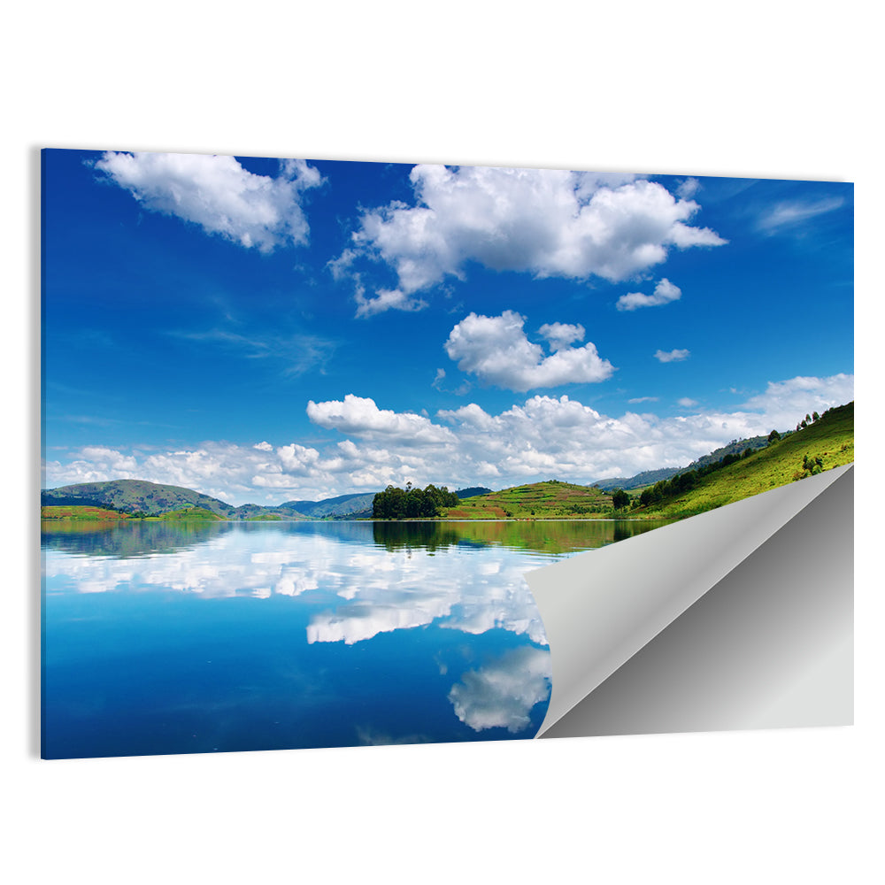 Bunyonyi Lake Reflection Wall Art