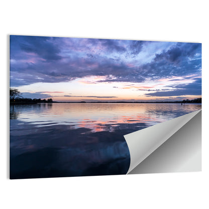 Lake Norman Sunset Reflection Wall Art