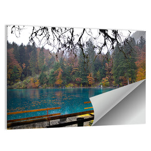 Blausee Crystal Lake Wall Art