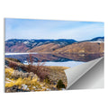 Kamloops Lake Mountain Reflection Wall Art